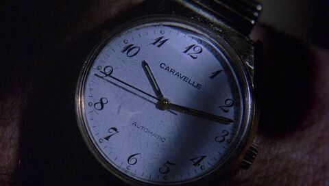 William Hurt as Ned Racine with the Caravelle Watch in Body Heat (1981)