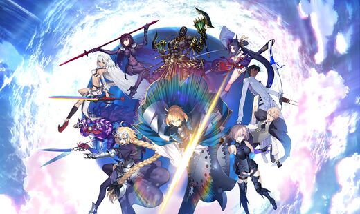 Lead artwork for Fate/Grand Order (2015)