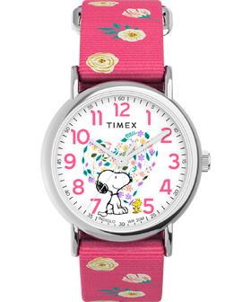 Timex Peanuts Floral Wreath Watch