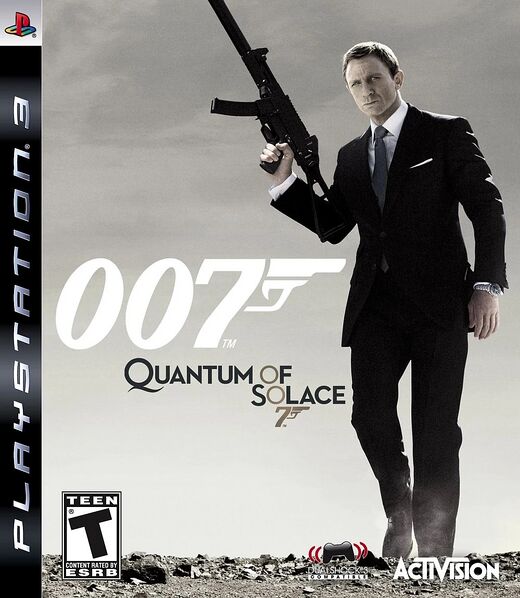 Lead artwork for Quantum of Solace (2008 video game)