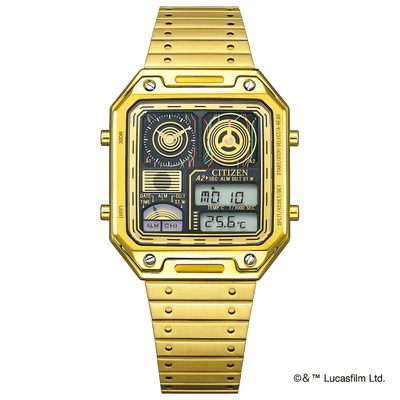 Product view of Citizen Record Label Ana-Digi Temp C-3PO JG2123-59E
