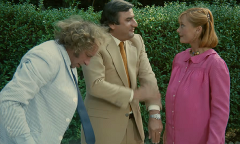 Aldo Maccione as Aldo Barazzutti with the Rolex Datejust in C'est pas moi, c'est lui (1980)