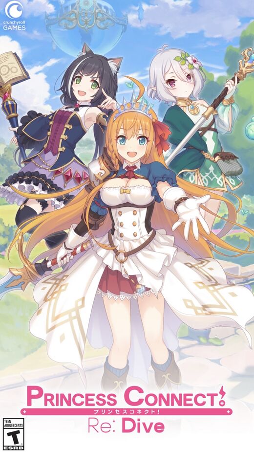 Lead artwork for Princess Connect! Re:Dive (2018)