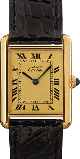 Cartier Must Tank LM W1002753