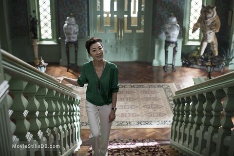 Michelle Yeoh as Eleanor Young with the Richard Mille RM 051 Tourbillon Phoenix Michelle Yeoh in Crazy Rich Asians (2018)