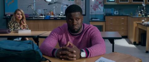 Kevin Hart as Teddy Walker with the Classic watch in Night School (2018)