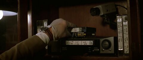 John Travolta as Paul Brenner with the Hamilton Khaki Chrono 39mm in The General's Daughter (1999)