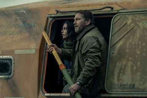 Gerard Butler as John Garrity with the Festina Swiss Made F20042/4 in Greenland 2: Migration (2026)