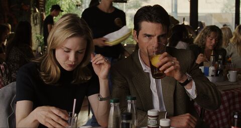 Renée Zellweger as Dorothy Boyd with the TAG Heuer (unidentified model) in Jerry Maguire (1996)