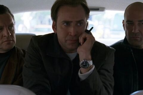 Nicolas Cage as Benjamin Franklin Gates with the Rolex Submariner 16610 in National Treasure (2004)