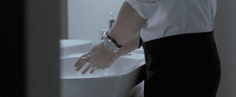 Aksel Hennie as Roger Brown with the Hublot Classic Fusion in Headhunters (2011)