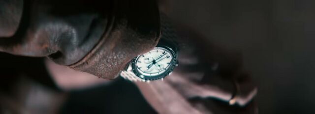 Nick Jonasas Himself with the Omega Speedmaster Moonwatch Professional Master Chronometer Canopus Gold in Spaceman (2021)