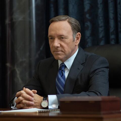 Kevin Spacey as Frank Underwood with the IWC Portofino Automatic IW356501 in House of Cards (2013)