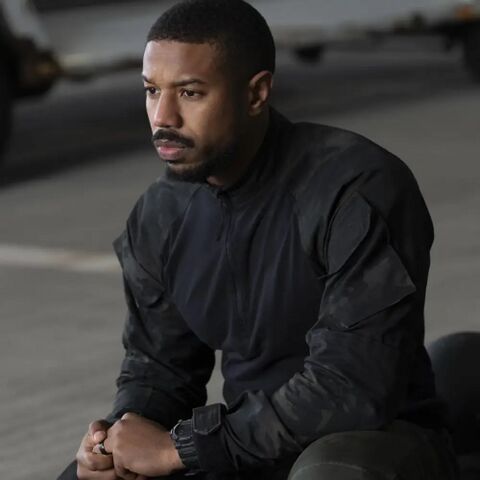 Michael B. Jordan as John Kelly with the Casio G-Shock GW7900B-1 in Without Remorse (2021)