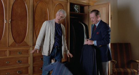 Michael Caine as Lawrence Jamieson with the Rolex Day-Date in Dirty Rotten Scoundrels (1988)