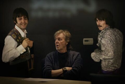 Paul McCartney as Himself with the Patek Philippe Aquanaut 5165A in Now and Then (2023)