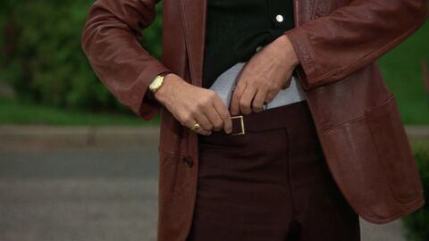 Ray Liotta as Henry Hill with the Orion gold-plated quartz dress watch in Goodfellas (1990)