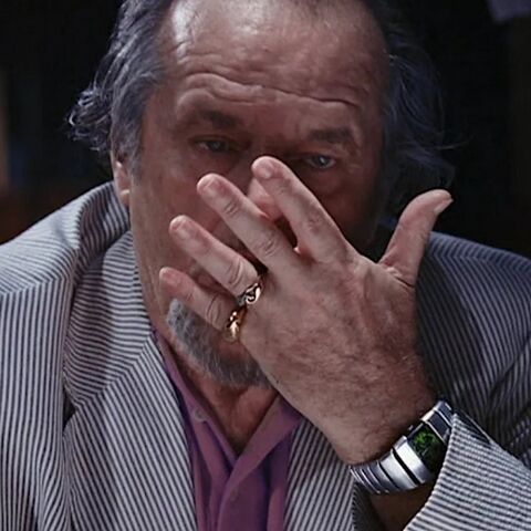 Jack Nicholson as Frank Costello with the Nike D-Line WC0008-046 in The Departed (2006)