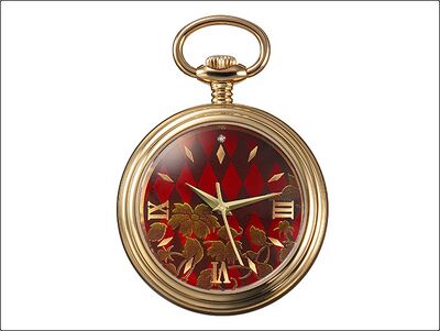Product view of PREMICO Touken Ranbu Kashuu Kiyomitsu Kaga Makie Pocket Watch