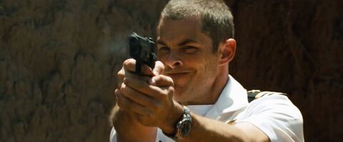 James Marsden as Lieutenant Commander Harold Quince with the Rolex GMT-Master in 2 Guns (2013)