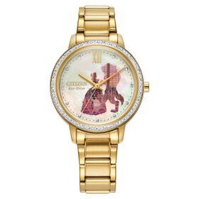 Citizen Disney Beauty and the Beast Watch and Pin Set