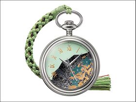 PREMICO Touken Ranbu Hizamaru Kaga Makie Pocket Watch