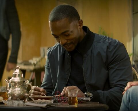 Anthony Mackie as Sam Wilson with the Citizen Chandler BU205 in The Falcon And The Winter Soldier (2021)