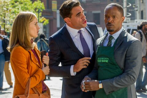 Jamie Foxx as Will Stacks with the Jaeger-LeCoultre Grande Reverso Calendar in Annie (2014)