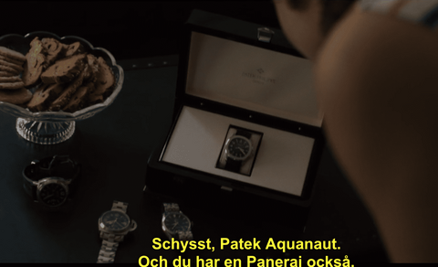 Martin Wallström as Sebastian Silverberg with the Panerai Luminor in Ego (2013)