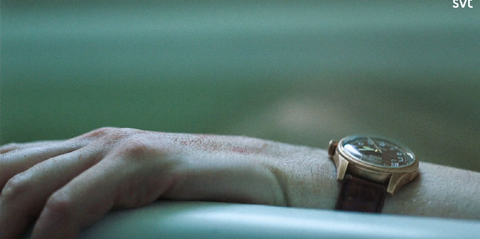 Sverrir Gudnason as Kurt Haijby with the Oris Big Crown Pointer Date in A Royal Secret (2021)