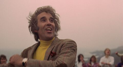 Christopher Lee as Lord Summerisle with the IWC watch in The Wicker Man (1973)