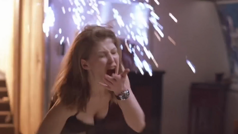 Rosamund Pike as Miranda Frost with the Tissot T-Touch in Die Another Day (2002)