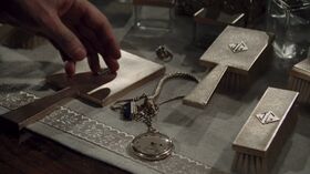 Jay Gatsby's gold pocket watch