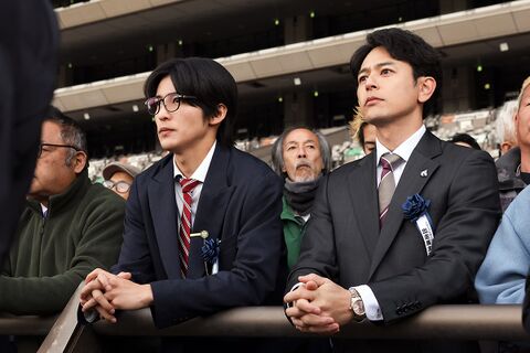 Satoshi Tsumabuki as Eiji Kurisu with the Rolex Datejust 36 116231 in Passing the Reins (2025)