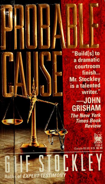 File:Probable Cause (1992) poster.jpg