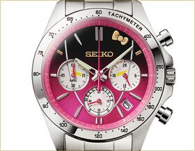 Seiko Hello Kitty Shinkansen 500 Series 25th Anniversary