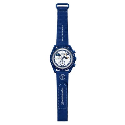 Product view of Swatch MoonSwatch Mission to Earthphase - Moonshine Gold (Hunters Moon) SO33N703L