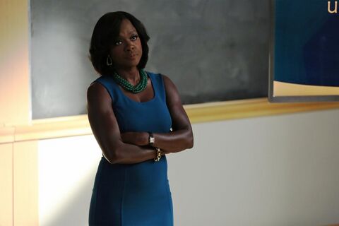 Viola Davis as Annalise Keating with the Cartier Tank in How to Get Away with Murder (2014)