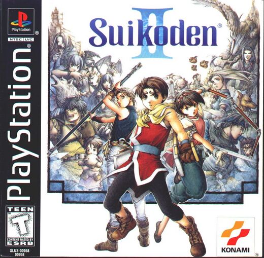 Lead artwork for Suikoden II (1998)