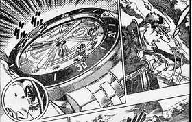 Jotaro Kujo's manga watch