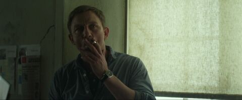 Daniel Craig as Mikael Blomkvist with the Omega Seamaster Aqua Terra in The Girl With The Dragon Tattoo (2011)