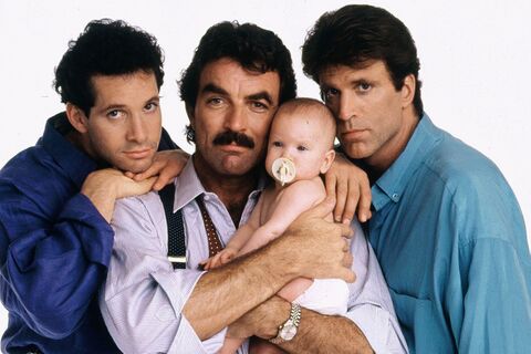 Tom Selleck as Peter Mitchell with the Rolex Datejust in Three Men and a Baby (1987)