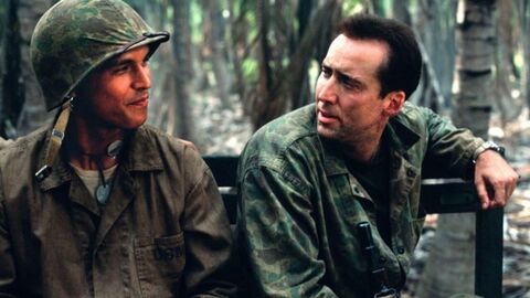 Nicolas Cage as Sgt. Joe Enders with the Hamilton Khaki in Windtalkers (2002)