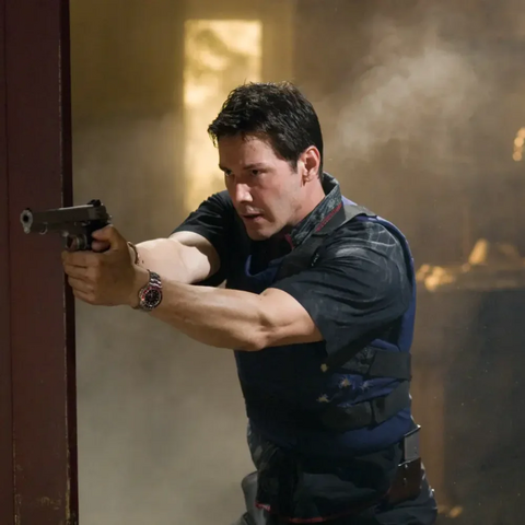 Keanu Reeves as Tom Ludlow with the Rolex GMT-Master II Coke in Street Kings (2008)
