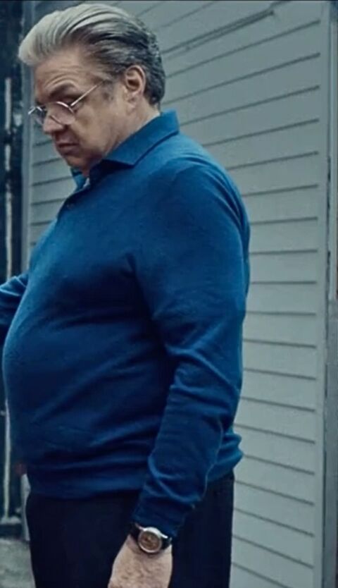 Oliver Platt as Jimmy "Cicero" Kalinowski with the Breitling Premier B25 Datora 42 Copper in The Bear (2022)