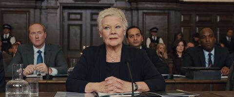 Judi Dench as M with the Hamilton Jazzmaster Lady in Skyfall (2012)
