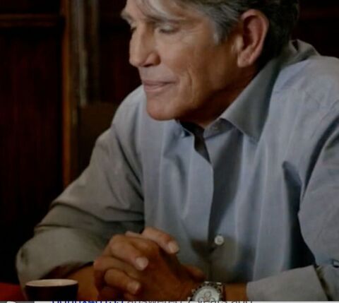 Eric Roberts as Charles Forstman with the Rolex Daytona in Suits (2011)