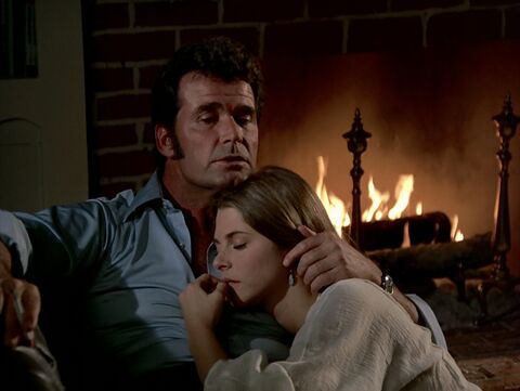 James Garner as Jim Rockford with the Heuer Carrera 3647N in The Rockford Files (1974)