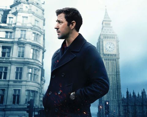 John Krasinski as Jack Ryan with the Citizen Attesa Super Titanium CC4067-66E in Tom Clancy's Jack Ryan Ghost War (2026)