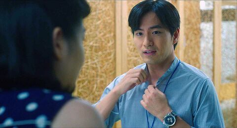 Lee Jin-wook as Han Seung-woo with the Breitling Navitimer in Miss Granny (2014)